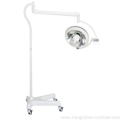 KYZF500 mobile surgical exam operation theatre halogen light with battery operated floor lamps